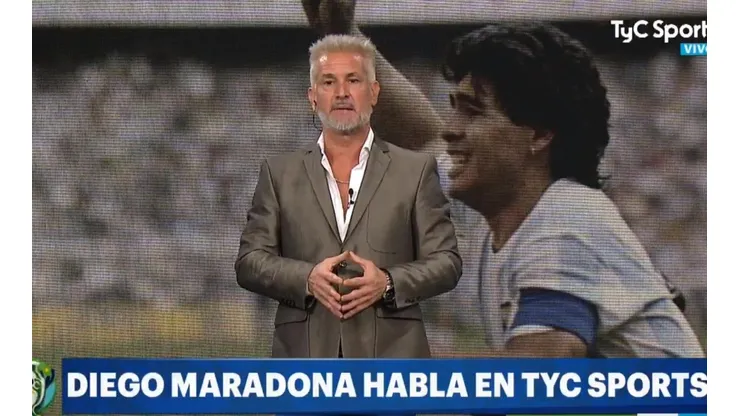 Las redes condenan a TyC Sports por el audio de Maradona pegándole a la Selección Argentina