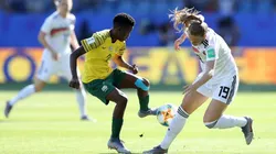 Sudáfrica vs. Alemania por la Copa Mundial Femenina.