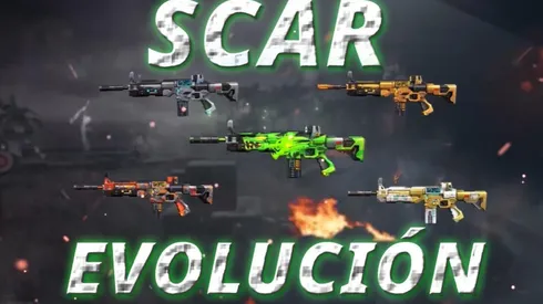 Nueva incubadora en Free Fire: ¡5 Aspectos de SCAR diferentes!
