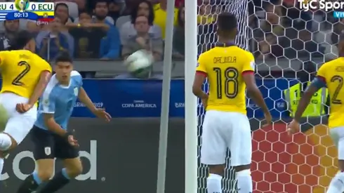 Esa definición sí se puede ver: golazo en contra de Arturo Mina