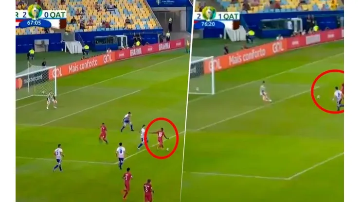 Sigan hablando que acá estoy yo: Qatar perdía 0-2 y en medio de 10' se lo empató a Paraguay