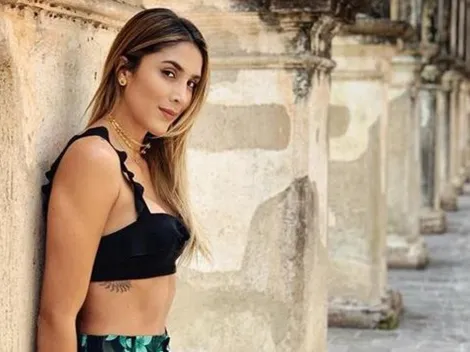 Daniela Ospina subió una foto acompañada a Instagram y escribió: "Siempre serás dueño de mi corazón"