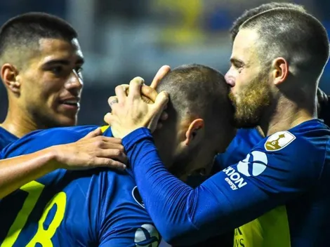 Nández se encontró con el clon de un jugador de Boca en la tribuna y lo troleó en Instagram