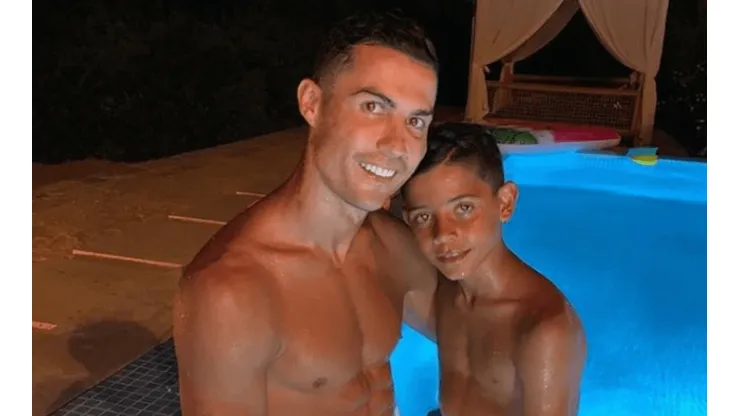 Es un tierno: se nos cayó la baba con el último mensaje de Cristiano Ronaldo a su hijo