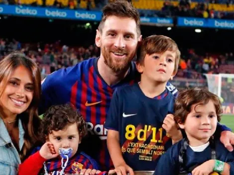 No podía faltar: Antonela Rocuzzo subió una foto hermosa por el día del padre y Messi la comentó