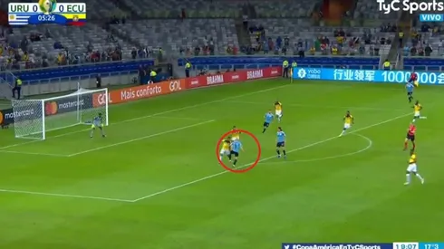 Gran definición de Nicolás Lodeiro.