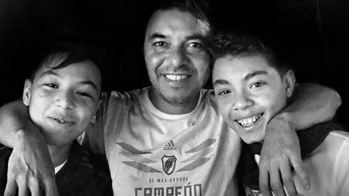 River usó a Gallardo y la rompió con un posteo por el día del padre: "Tu espejo, tu guía, tu héroe"