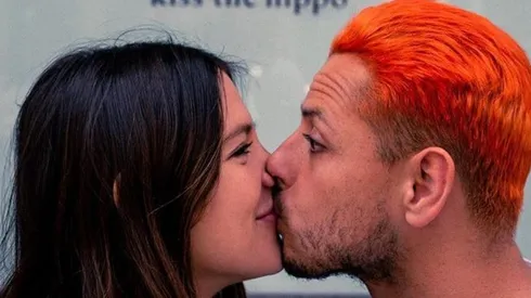 Nació el hijo de Chicharito con Sarah y subieron la primera foto de él a Instagram