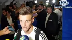 Giovani Lo Celso, polémico tras el partido.
