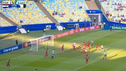 Qatar demostró todas sus falencias y en 3' Paraguay le puso el 1-0