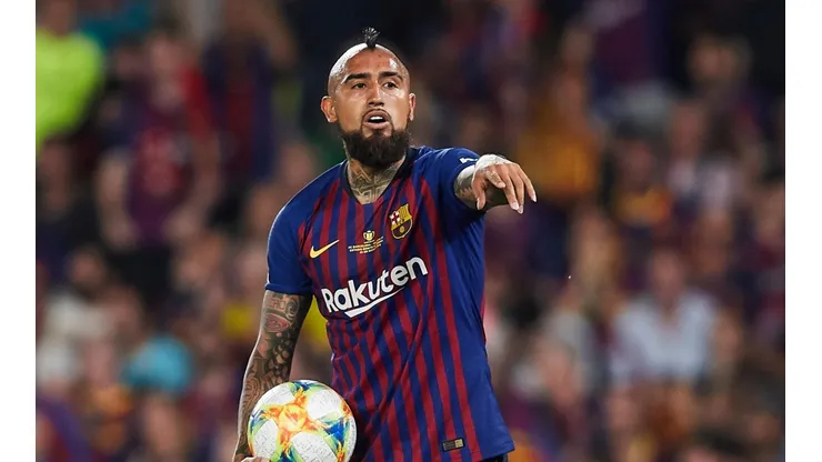 Arturo Vidal tendría las horas contadas en Barcelona.