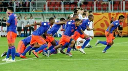 Selección Colombia Sub-20 en el Mundial de Polonia.