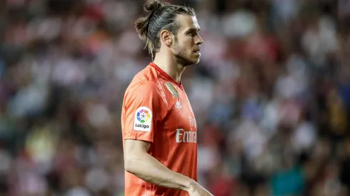 Gareth Bale con la camiseta de Real Madrid.
