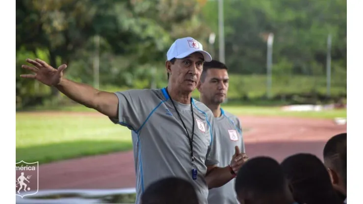 Así fue el primer entrenamiento de Alexandre Guimarães con América de Cali