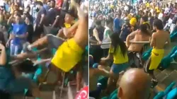 ¡La bochornosa gresca de hinchas de Colombia en el Arena Fonte Nova!