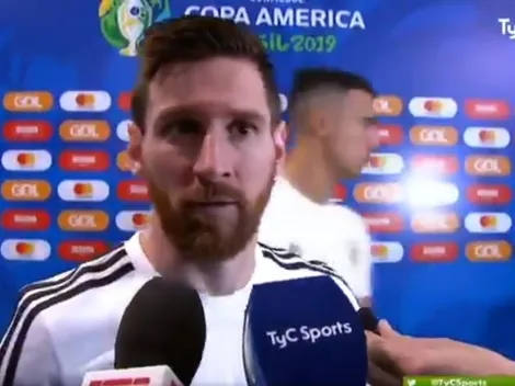 Este es el Messi que queremos: salió a dar la cara después de la derrota con Colombia