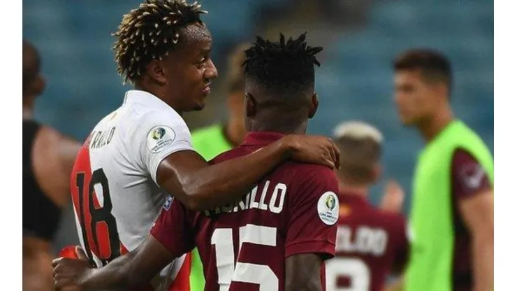 Carrillo, tras el duelo ante Venezuela.