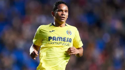 Carlos Bacca, jugador del Villarreal de España.