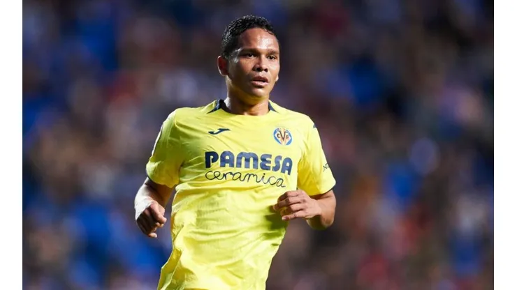 Carlos Bacca, jugador del Villarreal de España.