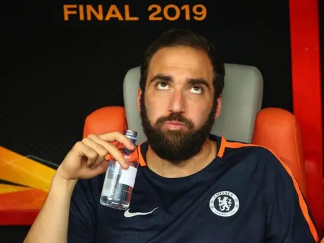 Higuaín cerró su cuenta de Instagram y nadie entendió la foto que usó