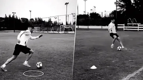 Gago entrena por su cuenta.