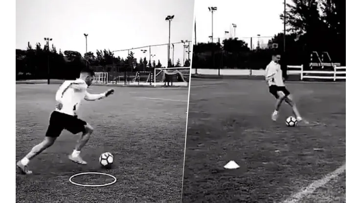 Gago entrena por su cuenta.