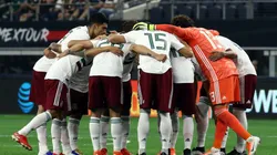 Foto de los jugadores de México.