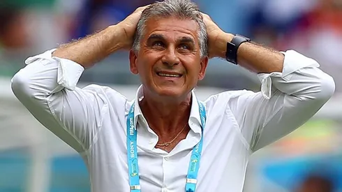Carlos Queiroz en el Mundial de Brasil 2014.