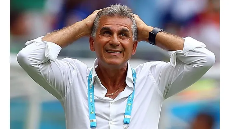 Carlos Queiroz en el Mundial de Brasil 2014.