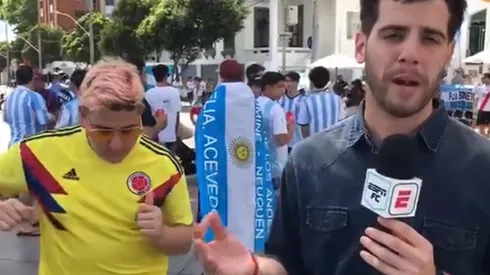 Entendió todo: Chapu Martínez reconoció que es mufa y cayó al debut de Argentina ¡con la de Colombia!