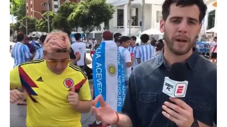 Entendió todo: Chapu Martínez reconoció que es mufa y cayó al debut de Argentina ¡con la de Colombia!