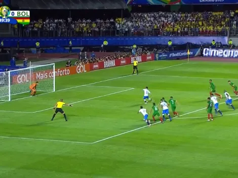 Llegó el primer gol de la Copa América: mano en el área y gran ejecución de penal de Coutinho