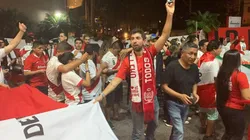 Video: los jugadores de la Bicolor se sumaron al Banderazo