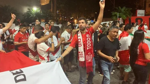 Video: los jugadores de la Bicolor se sumaron al Banderazo
