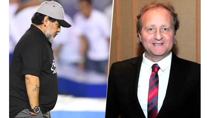 Hermosas palabras: el mensaje de despedida de Maradona hacia Sergio Gendler