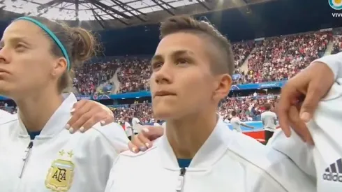 Emocionante: el himno de la Selección Argentina ante Inglaterra