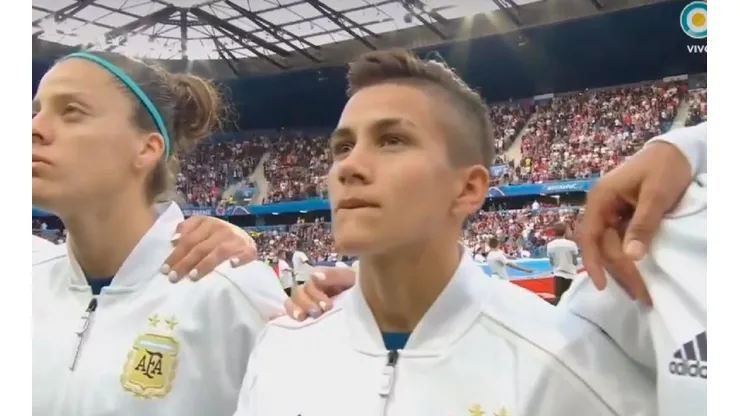 Emocionante: el himno de la Selección Argentina ante Inglaterra
