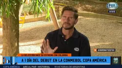 Foto de Sebastián Vignolo, periodista de Fox Sports.