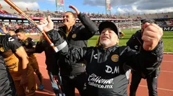 Diego, feliz en Dorados.