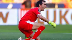 Foto de Marcelo Barovero, arquero de River.