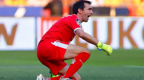 Foto de Marcelo Barovero, arquero de River.