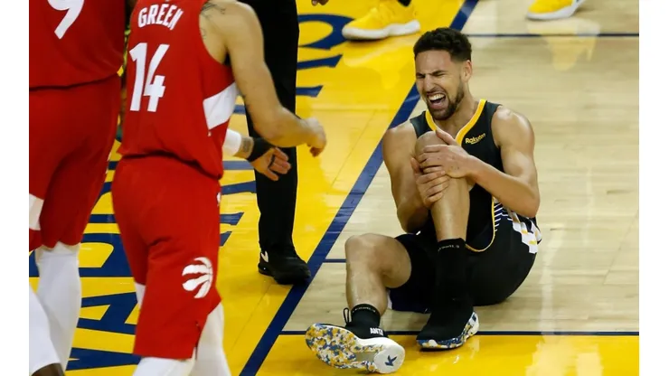 Tragedia: Klay Thompson se lesionó y los Warriors son un hospital en las Finales
