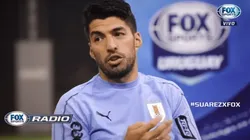 Foto de Luis Suárez, jugador de Uruguay.