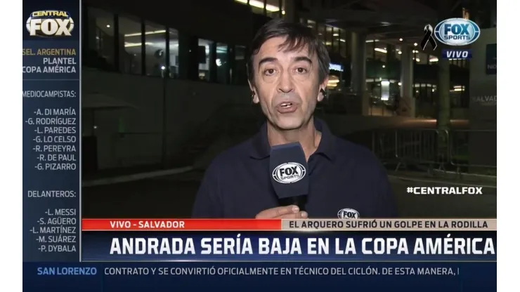 La información de Benedetto.