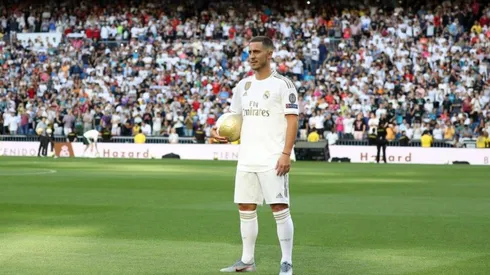 El club más exigente: en la presentación de Hazard, el Bernabéu pidió por otra estrella