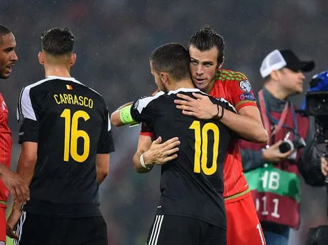 Ni enterado: la foto que subió Bale mientras Hazard era presentado en Real Madrid