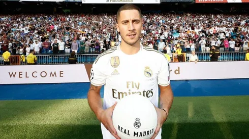 Eden Hazard ya les mostró a todos en las redes que su nueva casa es Real Madrid