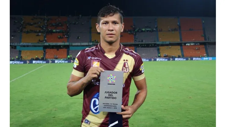 Rafael Carrascal, jugador del Deportes Tolima.
