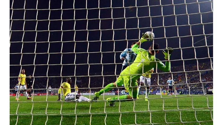 Argentina y Colombia se cruzaron en los cuartos de final de la Copa América en 2015.