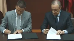 Real Madrid: ni a Cristiano le dio Florentino el abrazo que le dio a Hazard